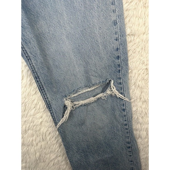 Zara Women's Jeans Denim Ripped Distressed‎ Size 8 Blue - Picture 7 of 12